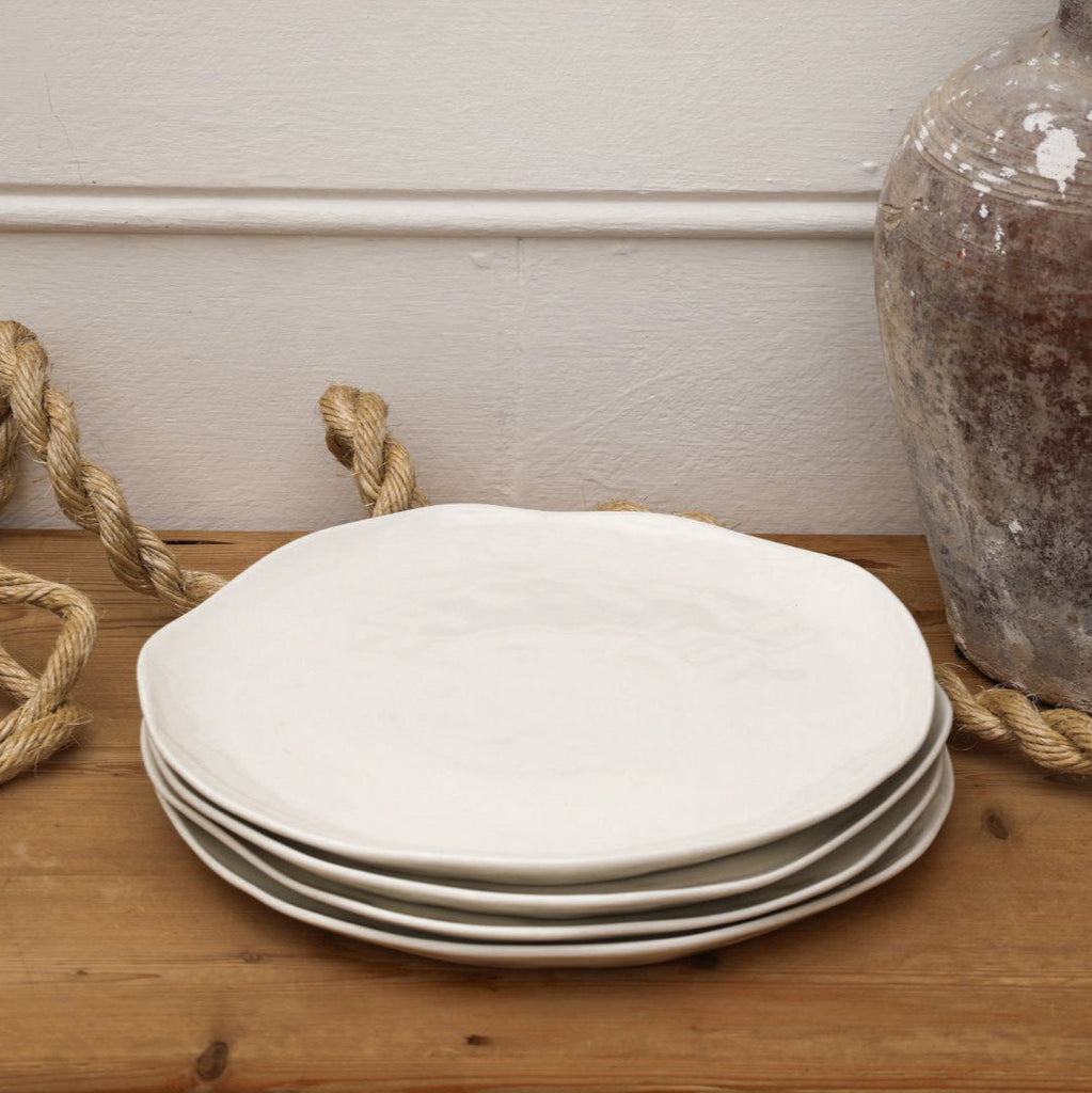 Boathouse Organic White Plate1